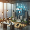 Startup Business 3D icon