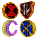 Superhero Logo Magnet World 3D APK