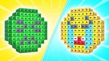 Tap Away 3d Emoji block Puzzle screenshot 2