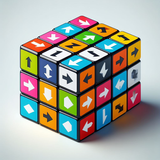 Tap away 3D puzzle Zeichen
