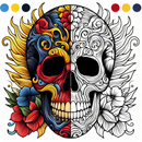 Tattoo Color by Number Artbook APK