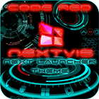 Icona Free Next Launcher Code RED 3D