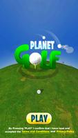 Planet Golf Plakat