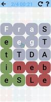 Wortjagd: Buchstaben Rätsel Plakat