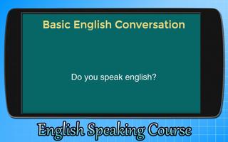 Learn English Speaking poster