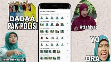 Bu Tejo Tilik - WAStickerApps plakat