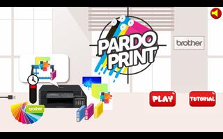 Pardo Print पोस्टर