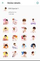 EXO Special Edition - WAStickerApps capture d'écran 3