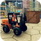 US Forklift Simulator: Cargo Truck Transport Game أيقونة