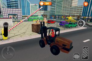 US Forklift Simulator: Cargo Truck Transport Game تصوير الشاشة 1