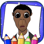 How to draw Nextbot Obunga icon