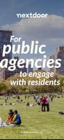 Nextdoor for Public Agencies Affiche