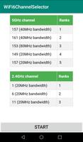 WiFi 6 Channel Selector capture d'écran 1