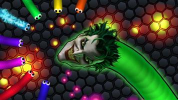 Slither Eater IO Game : Bat Hero Mask's 4 Slither Screenshot 2