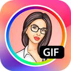 GIF DP Picture & Border Maker أيقونة