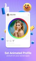 GIF DP Picture & Border Maker постер