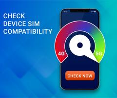 5G 4G Lte Checker الملصق