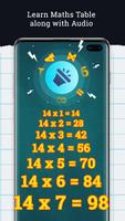 Math Multiplication Table syot layar 1