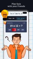 Math Multiplication Table تصوير الشاشة 3