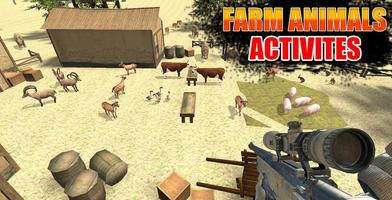 Rescue Pet Animal with Sniper: Wild Animal Attack تصوير الشاشة 1