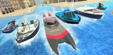 Water Boat Driving: Racing Sim