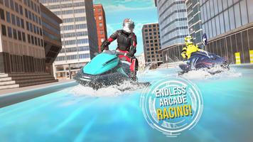 Water Boat Driving: Racing Sim Ekran Görüntüsü 1