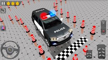 Modern Police Car Parking Game plakat