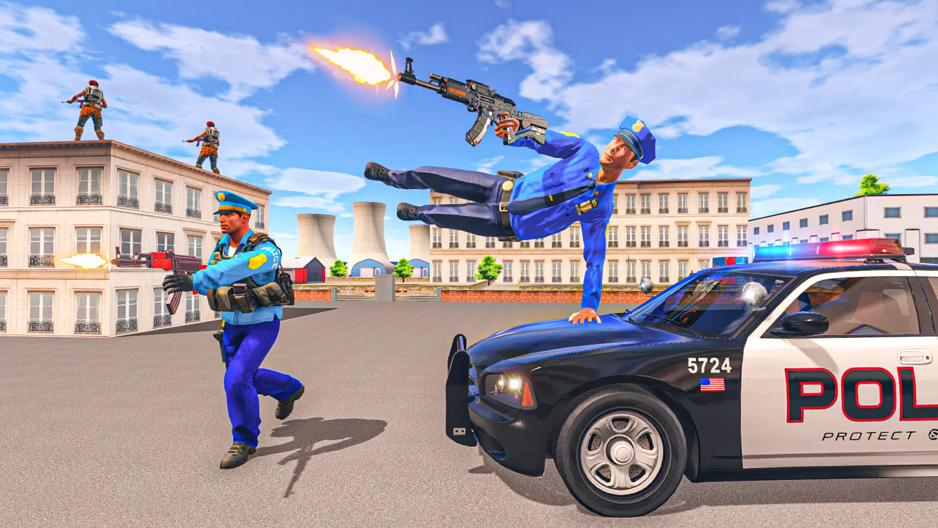 jogos de policial de simulador de carro de polícia real: cidade do