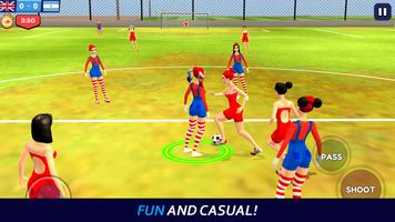 Women's Football Game capture d'écran 2