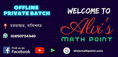 Poster Alvi's Math Point
