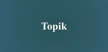 TOPIK - 한국어능력시험
