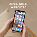Broken Screen Prank Wallpaper