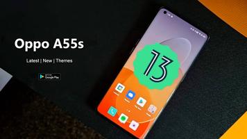 Oppo A55s Launcher: Wallpapers capture d'écran 1