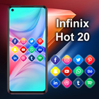 ikon Infinix Hot 20 Launcher: Theme