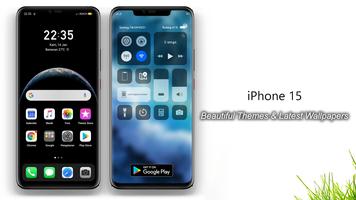 iOS Launcher 2023 : iPhone 15 Affiche