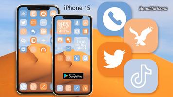 iOS Launcher 2023 : iPhone 15 captura de pantalla 2