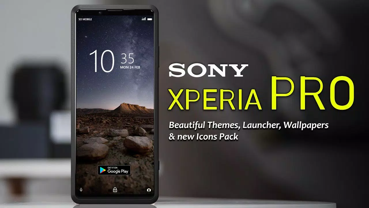 Sony Xperia Pro Launcher:Theme APK للاندرويد تنزيل