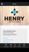 Henry Baptist Church - McDonough, GA poster