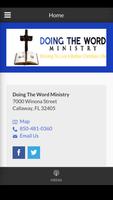 Doing The Word Ministry - Callaway, FL постер