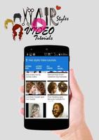 Hairstyles video tutorials تصوير الشاشة 2