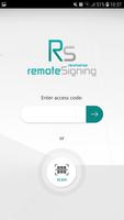 Nextsense Remote Signing Poster