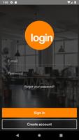 Login Business Lounge App Plakat