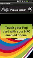 Pop Card Checker Plakat