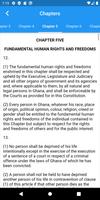 Ghana Constitution اسکرین شاٹ 3