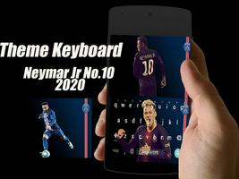 Neymar Jr No.10 Keyboard Theme capture d'écran 1