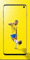 Neymar fond d'écran 2024 Affiche