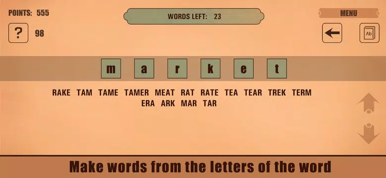 Screenshot 1 for Word Search with Friends