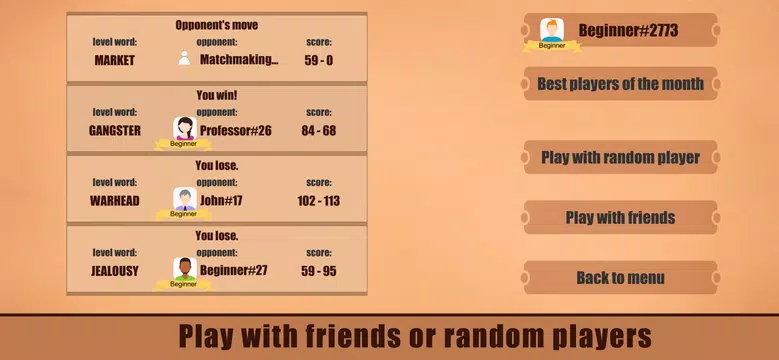 Screenshot 2 for Word Search with Friends