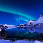 Northern Lights Live Wallpaper icône