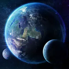 Earth from Space Icon